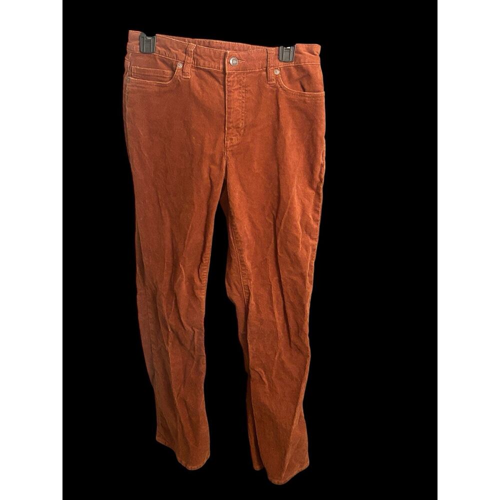 Lands End corduroy jeans womens‎ size 6 bootcut mid rise Brown
